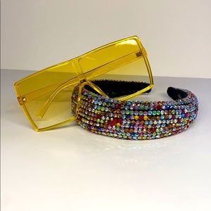 Headband sunglasses NWOT Trending